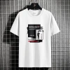 2022 New national trend T-shirts, cotton men's T-shirts, available in multiple colors. Bulk purchase offers better prices Specification image